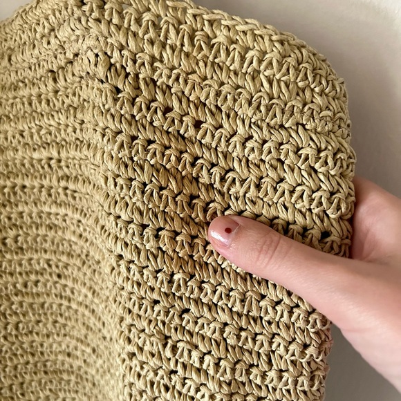 Vintage Eddie Bauer Woven tote - Picture 3 of 6